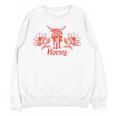 Horny Bull Romance Reader Shirt Spicy Books Bull Pun Unisex Sweatshirt