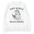 Hot Girls Read Books Bookish Booklover Christmas Unisex Sweatshirt