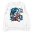 Hot Tea & Spicy Books Skeleton Reader Unisex Sweatshirt Hot Tea & Spicy Books Skeleton Reader Unisex Sweatshirt