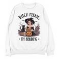 I'm Reading Halloween Witch Book Lover Unisex Sweatshirt