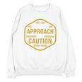 Introvert Approach With Caution For Introverted People Unisex Sweatshirt