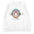 Introvert Music Lover Donuts Sarcastic Unisex Sweatshirt Introvert Music Lover Donuts Sarcastic Unisex Sweatshirt