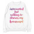 Introverted Willing To Discuss Hovawart Introvert Unisex Sweatshirt Introverted Willing To Discuss Hovawart Introvert Unisex Sweatshirt