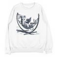 Italian Greyhound Whippet Dog Reading Book Hammock Iggy Mom Unisex Sweatshirt