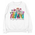 It's A Good Day To Read A Book Floral Book Lovers Librarian Unisex Sweatshirt