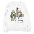 It's A Good Day To Read A Book Frog Toad Unisex Sweatshirt It's A Good Day To Read A Book Frog Toad Unisex Sweatshirt