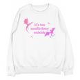 It's Too Nonfictiony Outside Bookish Unisex Sweatshirt It's Too Nonfictiony Outside Bookish Unisex Sweatshirt