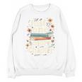 Just One More Chapter Book Reading Floral Teacher Book Lover Unisex Sweatshirt Just One More Chapter Book Reading Floral Teacher Book Lover Unisex Sweatshirt