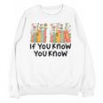 If You Know You Know 6 7 Reading Books Merry Christmas Unisex Sweatshirt If You Know You Know 6 7 Reading Books Merry Christmas Unisex Sweatshirt