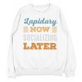 Lapidary Now Minimal Socializing Introvert Vintage Unisex Sweatshirt Lapidary Now Minimal Socializing Introvert Vintage Unisex Sweatshirt
