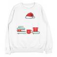 Library Crew Book Lovers Librarian Xmas Holiday Christmas Unisex Sweatshirt