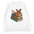 Life Is Better With Butterflies And Books Cute Butterfly Unisex Sweatshirt Life Is Better With Butterflies And Books Cute Butterfly Unisex Sweatshirt