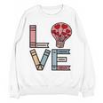 Love Books Reading Unisex Sweatshirt Love Books Reading Unisex Sweatshirt