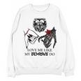Love Me Like My Demons Do Dark Romance Merch Smutty Book Unisex Sweatshirt