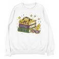 Mardi Gras Book Lover Reading Reader Men Women Kids Unisex Sweatshirt