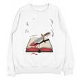 Murder Mystery And a Cup Of Tea Book Humor Unisex Sweatshirt
