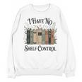 I Have No Shelf Control Book Lover Pun Reader Humor Unisex Sweatshirt