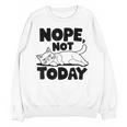 Nope Not Today Antisocial Introvert Cat Lover Men Women Kids Unisex Sweatshirt Nope Not Today Antisocial Introvert Cat Lover Men Women Kids Unisex Sweatshirt