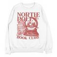 North Pole Book Club Christmas Unisex Sweatshirt North Pole Book Club Christmas Unisex Sweatshirt