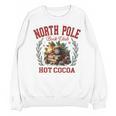 North Pole Book Club Hot Cocoa Bookworm Christmas Xmas Unisex Sweatshirt North Pole Book Club Hot Cocoa Bookworm Christmas Xmas Unisex Sweatshirt
