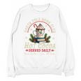 North Pole Book Club Hot Cocoa Librarians Bookish Christmas Unisex Sweatshirt