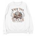North Pole Book-Club Hot Cocoa Served Daily Christmas Book Unisex Sweatshirt North Pole Book-Club Hot Cocoa Served Daily Christmas Book Unisex Sweatshirt