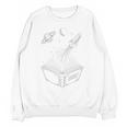 Novelty Universe Books Galaxy Adventure Drawing Women Men Unisex Sweatshirt