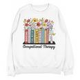 Occupational Therapy Wildflower Book OT Therapist Assistant Unisex Sweatshirt