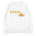 I Like Pasta And Maybe 3 People Introvert Foodie Premium Unisex Sweatshirt