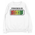 Powered By Books Bookworm Librarian Reading Unisex Sweatshirt