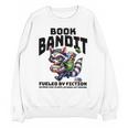 Racoon-Bookworm-Book Bandit-Fueled By Fiction Unisex Sweatshirt