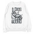 Racoon Reading Spicy Smutty Book Booktok I Read Trashy Books Unisex Sweatshirt Racoon Reading Spicy Smutty Book Booktok I Read Trashy Books Unisex Sweatshirt