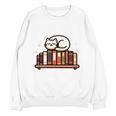 Read More Banned Books Reader Cat Lover Librarian Freedom Unisex Sweatshirt