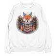 I Read Banned Books Sly Fox Reading Books Unisex Sweatshirt