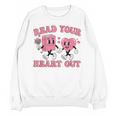 Read You Heart Out Reading Teacher Valentines Day Book Lover Unisex Sweatshirt Read You Heart Out Reading Teacher Valentines Day Book Lover Unisex Sweatshirt