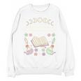 Well Read Woman Literature Quote Celestial Book Floral Unisex Sweatshirt