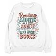 Reading Auntie Book Lover For Bookworm Aunt Unisex Sweatshirt