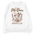 Reading Book Lover Bookish Librarian Silly Goose Book Club Unisex Sweatshirt