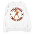 Reading Book Lover Boxer Boxing Lover Read Books Throw Hooks Unisex Sweatshirt