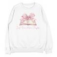 Reading Books Mom Mothers Day Coquette Pink Bow Book Lovers Unisex Sweatshirt Reading Books Mom Mothers Day Coquette Pink Bow Book Lovers Unisex Sweatshirt