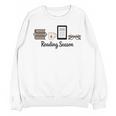 Reading Season Book Lover Librarian Cozy Bookworm Unisex Sweatshirt Reading Season Book Lover Librarian Cozy Bookworm Unisex Sweatshirt