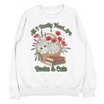 All I Really Need Are Books And Cats Book Lover Tee Unisex Sweatshirt