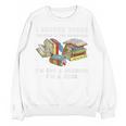 I Rescue Book Trapped In The Bookstore I'm Not A Hoarder Premium Tri-Blend Unisex Sweatshirt I Rescue Book Trapped In The Bookstore I'm Not A Hoarder Premium Tri-Blend Unisex Sweatshirt