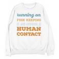 Running On Fish Keeping Social Introvert Humor Vintage Unisex Sweatshirt Running On Fish Keeping Social Introvert Humor Vintage Unisex Sweatshirt