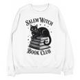Salem Witch Book Club Bookish Halloween Cat Women Unisex Sweatshirt Salem Witch Book Club Bookish Halloween Cat Women Unisex Sweatshirt