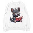 Scottish Terrier Reading a Book Dog Unisex Sweatshirt