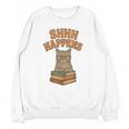 SHHH Happens Librarian Cat Books Library Unisex Sweatshirt SHHH Happens Librarian Cat Books Library Unisex Sweatshirt