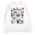 Skelanimals I Bite Vintage Retro Dead Pet Textbook Collage Unisex Sweatshirt Skelanimals I Bite Vintage Retro Dead Pet Textbook Collage Unisex Sweatshirt