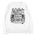 Sleepy Hollow Dead And Breakfast Please Book Ahead Unisex Sweatshirt