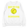 Softball Scorekeeper For a Score Book Keeper Premium Tri-Blend Unisex Sweatshirt